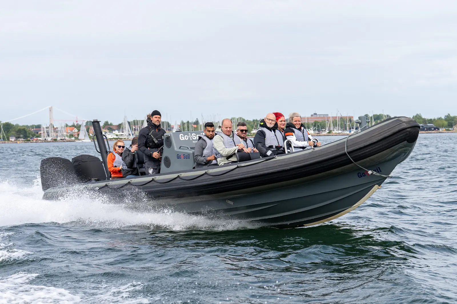 RIB-arrangement på vandet